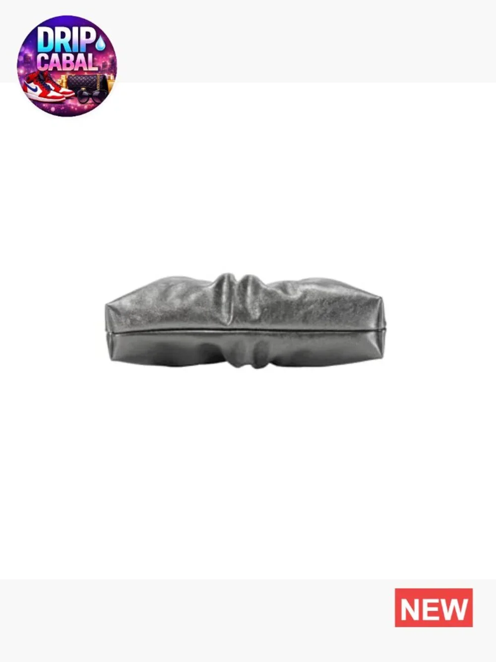 Elegant Clutch Evening Bag with Detachable Chain Strap Faux Leather - Picture 4 of 5